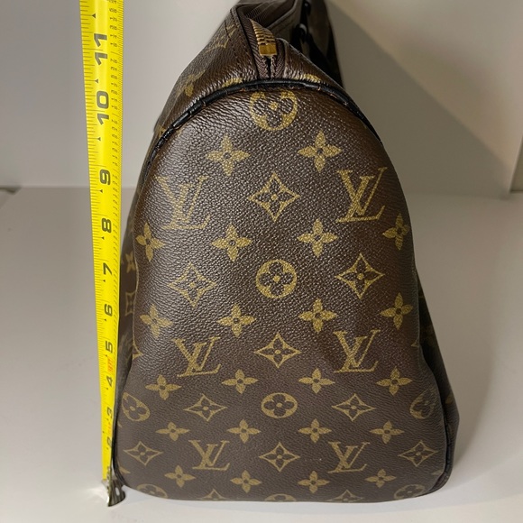 💯 Authentic Louis Vuitton Speedy Monogram Vintage RARE Black 2-way zipper - Picture 7 of 17